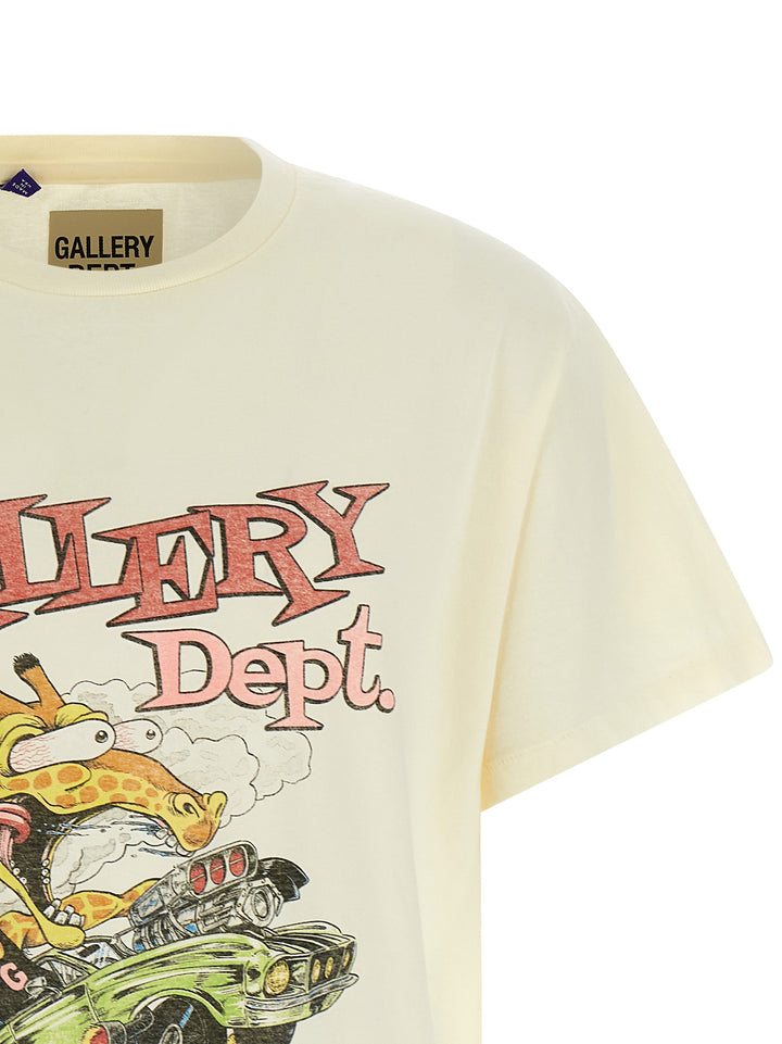 Gallery Dept. Rally T-shirt - Beige | 22c59ae18064652a299de476c98f27ea306ed59b