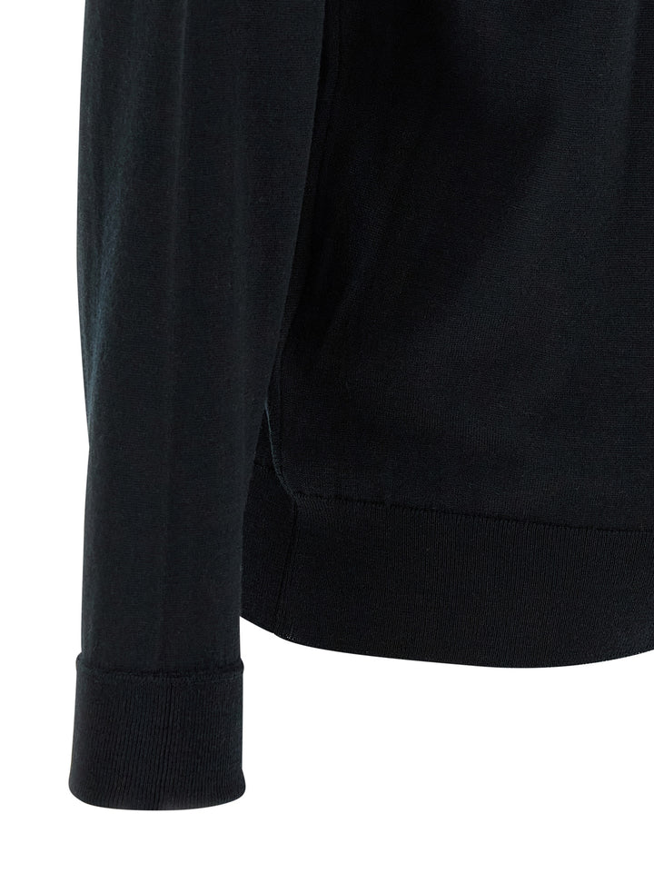 John Smedley Richards Sweaters and Cardigans - Black | c91521bcb2439a60e11127de77276fe502453b68