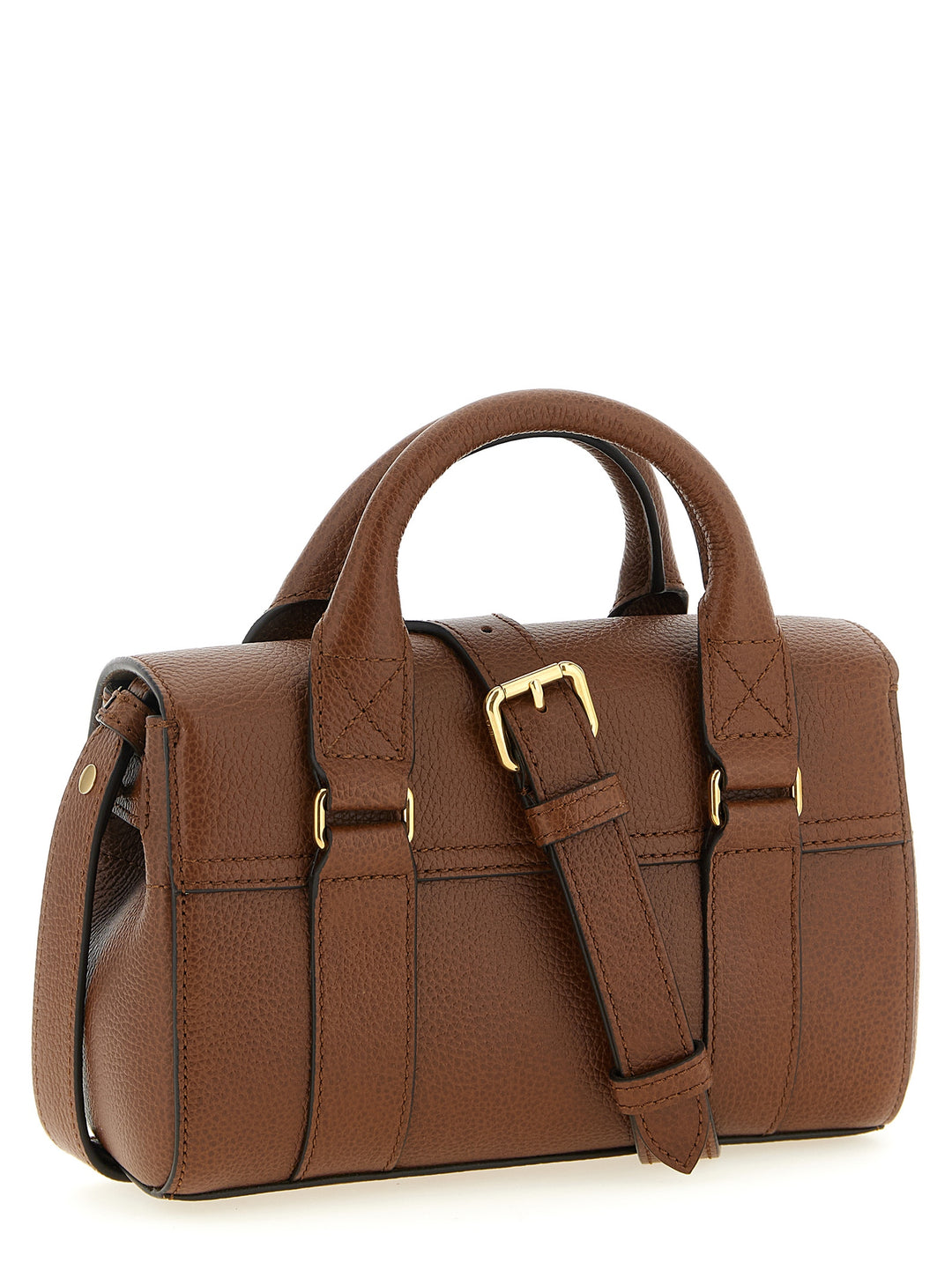 Mulberry Mini Heritage Bayswater Hand Bags - Brown | 19ea3aba70d2a65efac500d7ddef6ada949c8ca2