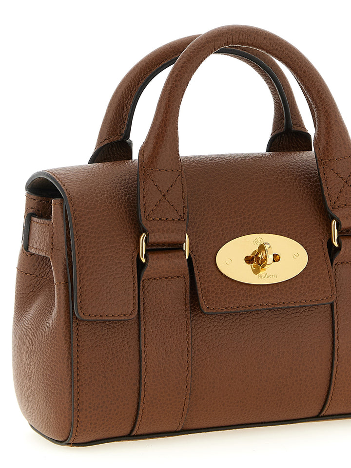 Mulberry Mini Heritage Bayswater Hand Bags - Brown | ef234a6c536a793e636b5df8eaaaddb8759f7af0