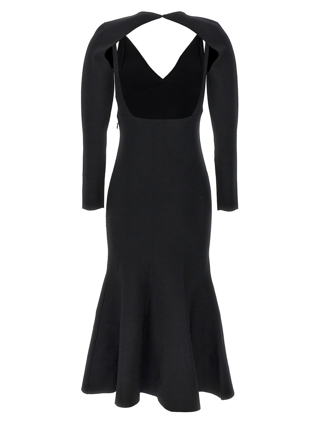 Roland Mouret Stretch Knit Midi Dress Dresses - Black | 7f3e20ba12abb9f815ba2bdbcc17a312d5881a95