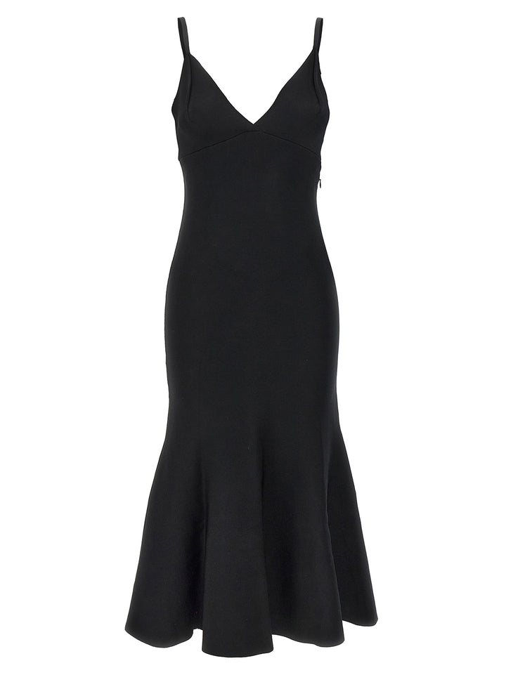 Roland Mouret Stretch Knit Midi Dress Dresses - Black | fa49a59a1f30a4392aa13701779a1b589d80827c