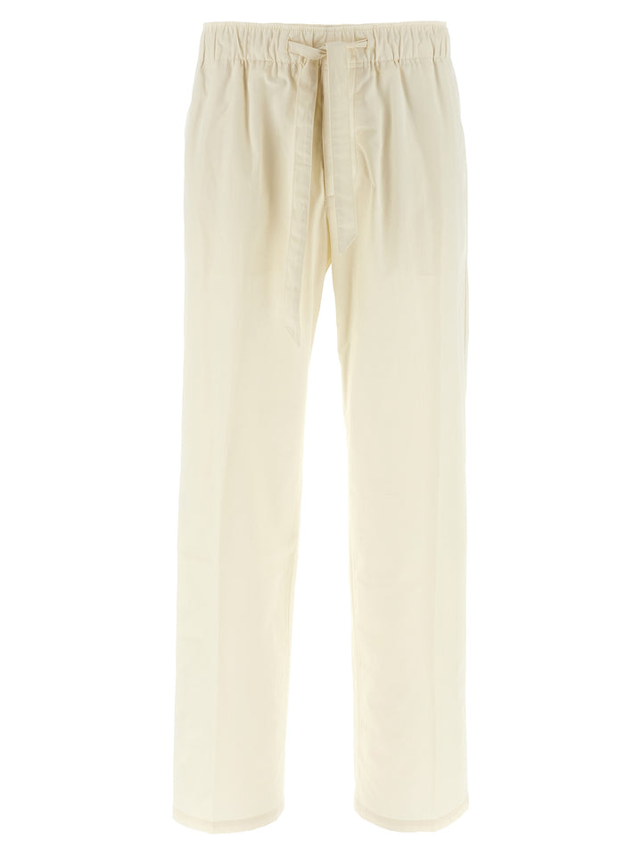 Lanvin Cotton Trousers Pants - White | e1c6cc96f46dcec0b16be1764642b78bd88e5811