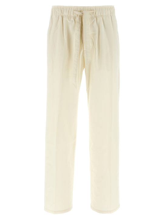 Cotton Trousers Pants White