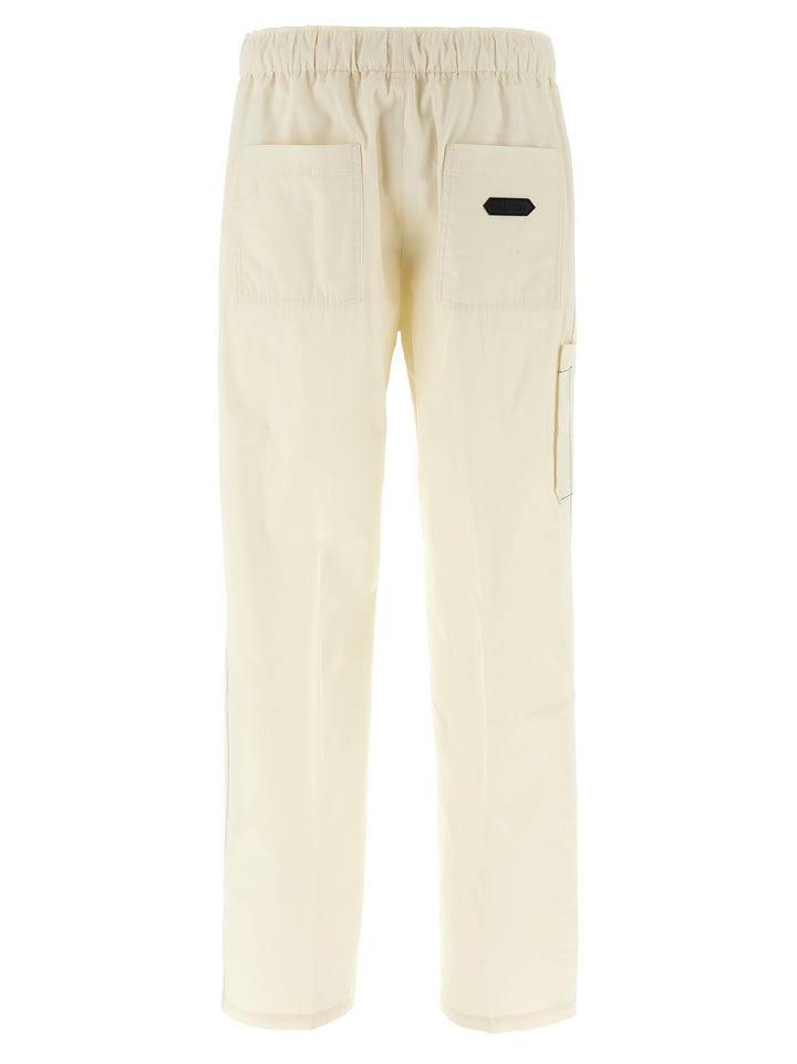 Lanvin Cotton Trousers Pants - White | a60fbebc02ceca11f5cbaaad4a48722eb2307cf3