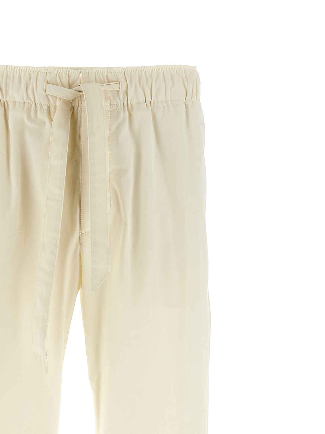 Lanvin Cotton Trousers Pants - White | 436dab1840bcdf6cb88c39b8efad846f39dd9d12