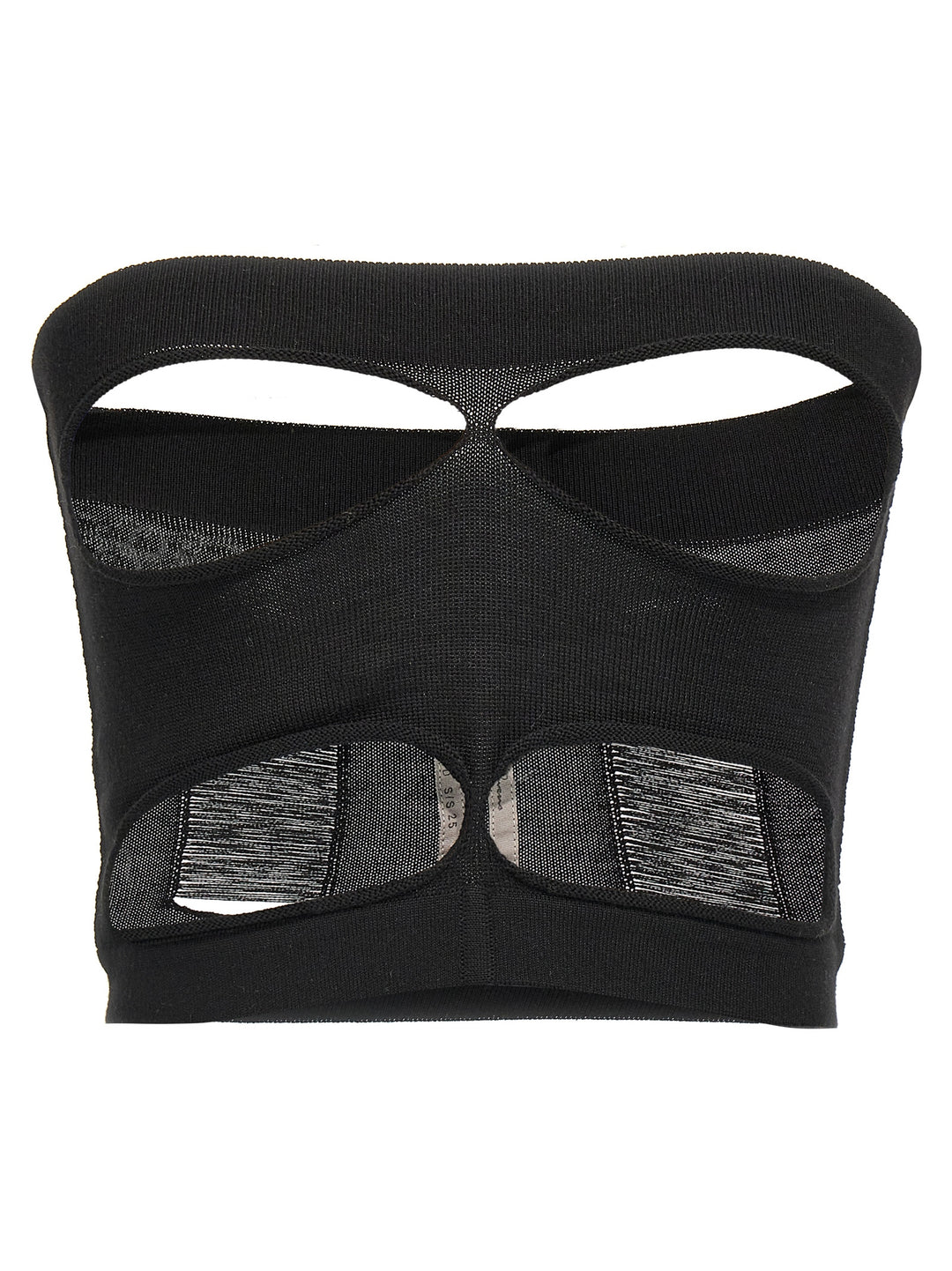 Rick Owens Tanja Bandeau Tops - Black | bf34dc2363f6fa85ed9e834ec59ca270d9167307