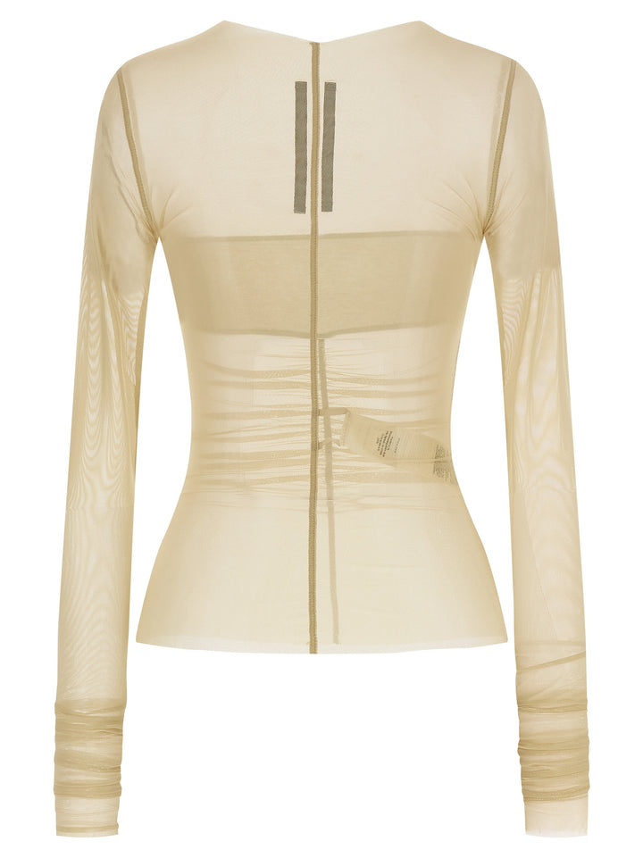 Rick Owens Temple Tops - Beige | 128eba41daf3111309bdaba4a5ab44068f3dcd77