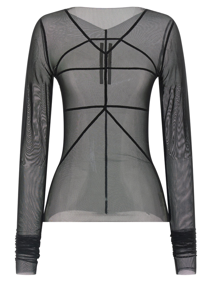Rick Owens Temple Top Sweaters and Cardigans - Black | d90137b64720f689d56f76b9d109e5b6f1c89393