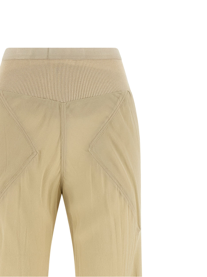Rick Owens Bias Pants - Beige | 18a69b1994a4b441454ec8d65dcd2e709c418c56