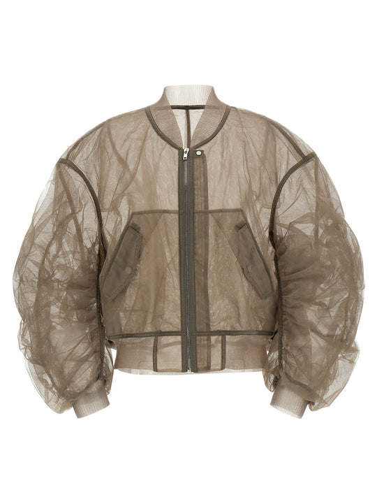 Secchia Flight Puffer Jackets Gray