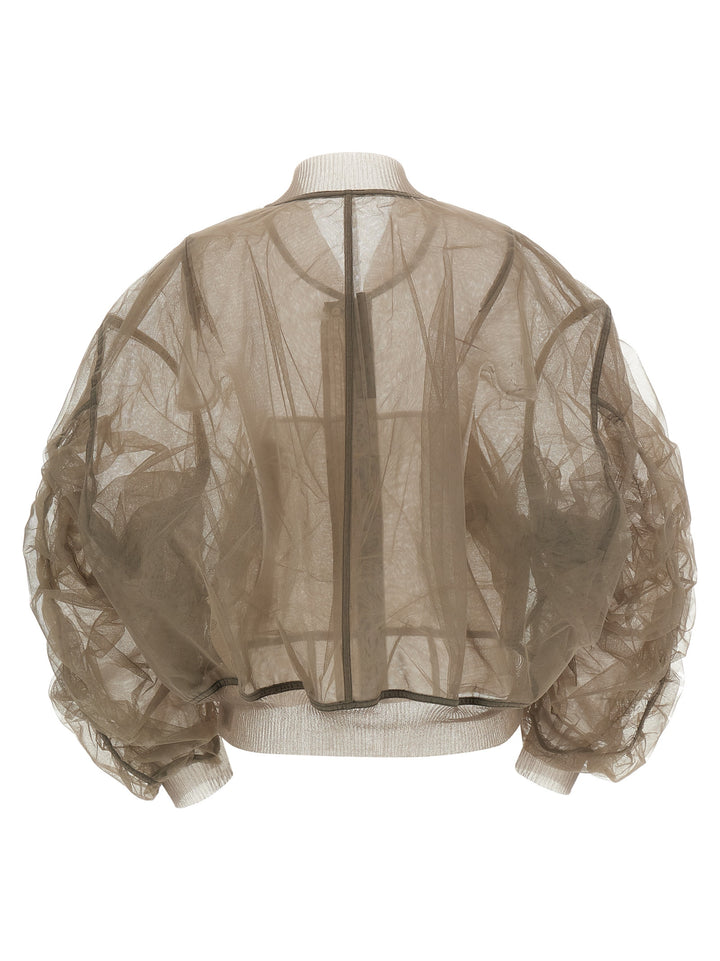 Rick Owens Secchia Flight Puffer Jackets - Gray | 476d7e76df987d21a37b0198a50100b5c096d42e