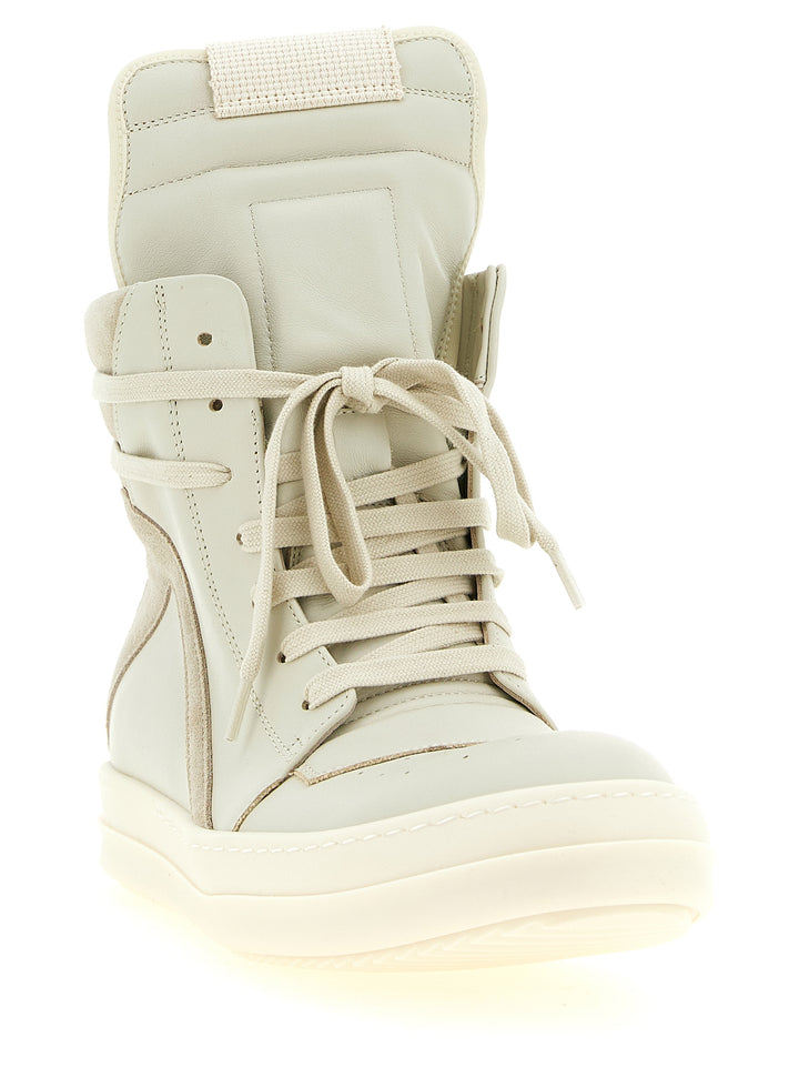 Rick Owens Geobasket Sneakers - Beige | c5be2ca4ec3841696700d3a22c5a62fe0def1cb6