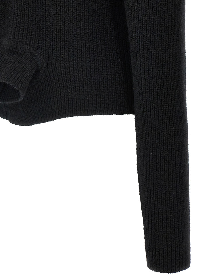 Rick Owens Headon Dbl Sweaters and Cardigans - Black | 40e6ee866d281553343a0d7e403b58f035742600