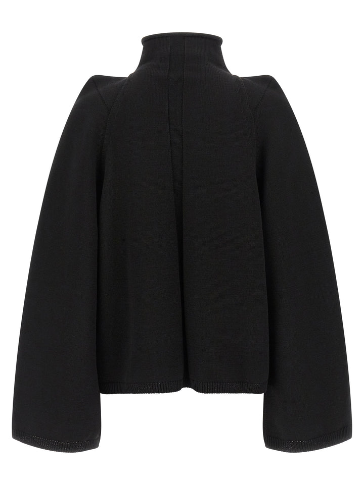 Rick Owens Con Top Sweaters and Cardigans - Black | 1a769c5f9e14fe73b7a502a7fd3f10203140f6e7