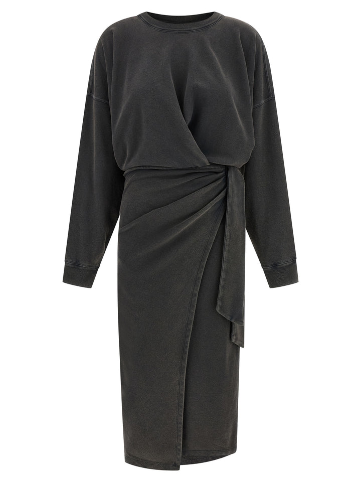 Marant Etoile Sandrina Dresses - Gray | 62860fe07af5ed7ab2fa33c8236385a6187746e8