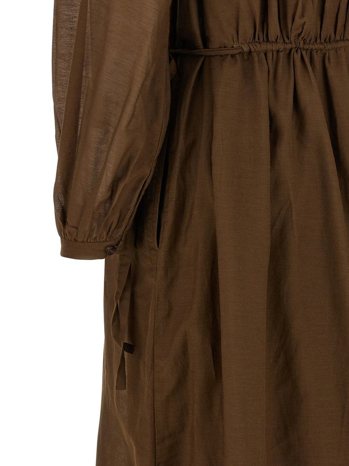 Marant Etoile Charissa Dresses - Green | dd52db4ee2f89ec5ee934b0c375c4cd18f52bdcd