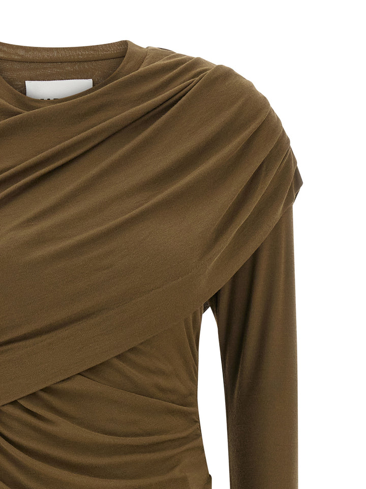 Marant Etoile Denise Dresses - Green | 4584578249e48e54c6d3647ebb32ffe11e7662b5