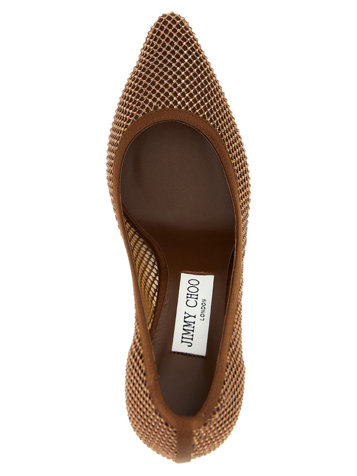 Jimmy Choo Romy Pumps - Brown | f4af0cf894ea0d231d86be2d8fec1f986ef31232