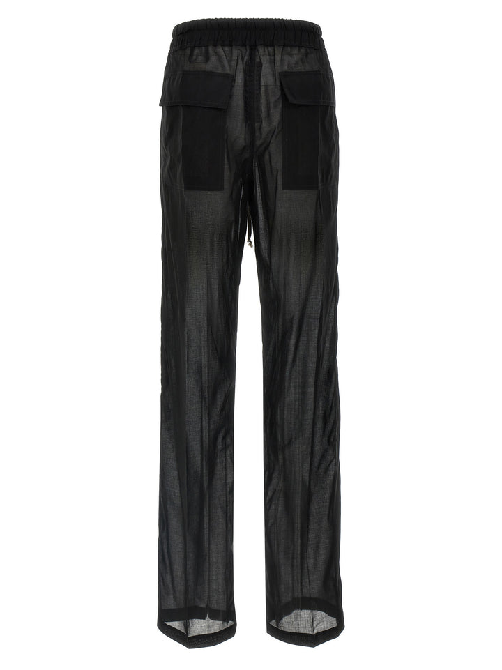 Rick Owens Dietrich Drawstring Pants - Black | 82994794d808521c097f022026d3f407b628f25d