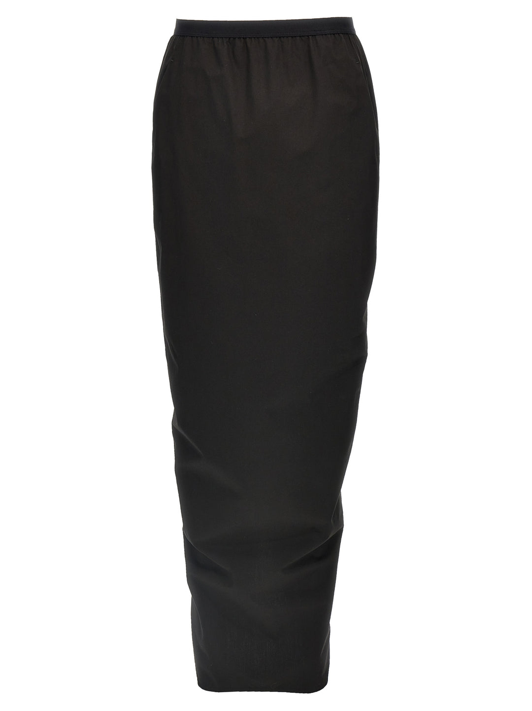 Rick Owens Pillar Long Skirts - Black | f9911d188a2ca0b4a827070d6c9900c49a17ba98