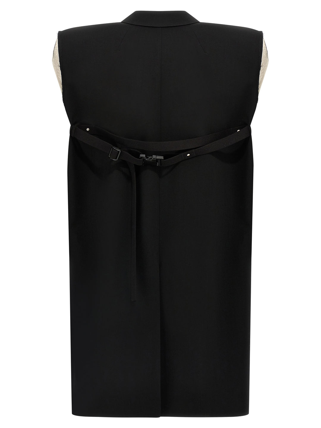 Rick Owens Dirt Tailored Sl Gilet - Black | be26c9a8d95e636cf88e8da4337f0574c7bca102