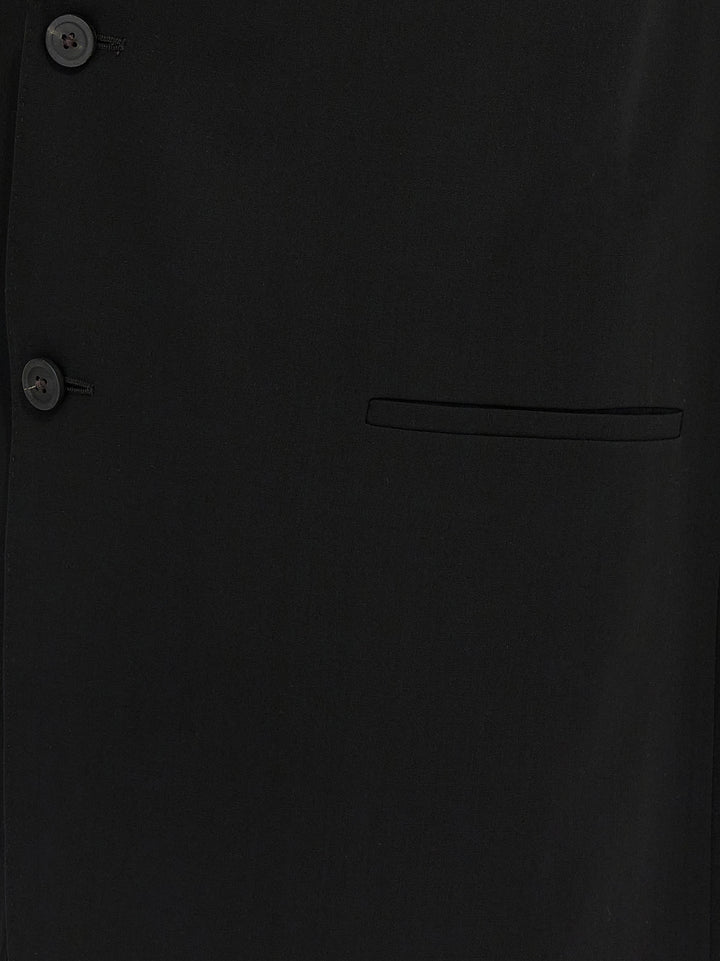 Rick Owens Dirt Tailored Sl Gilet - Black | 1e829c0685d90ef220feaebb2957276290d29ba9