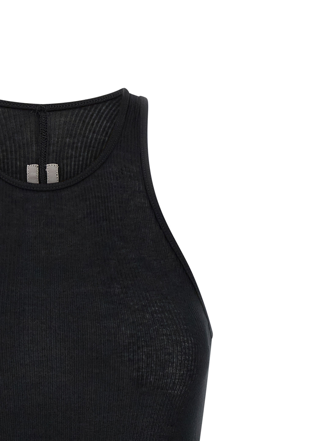 Rick Owens Basic Rib Tops - Black | 4b60ce79e82559a20dc986ab1af19c7a397b02ec