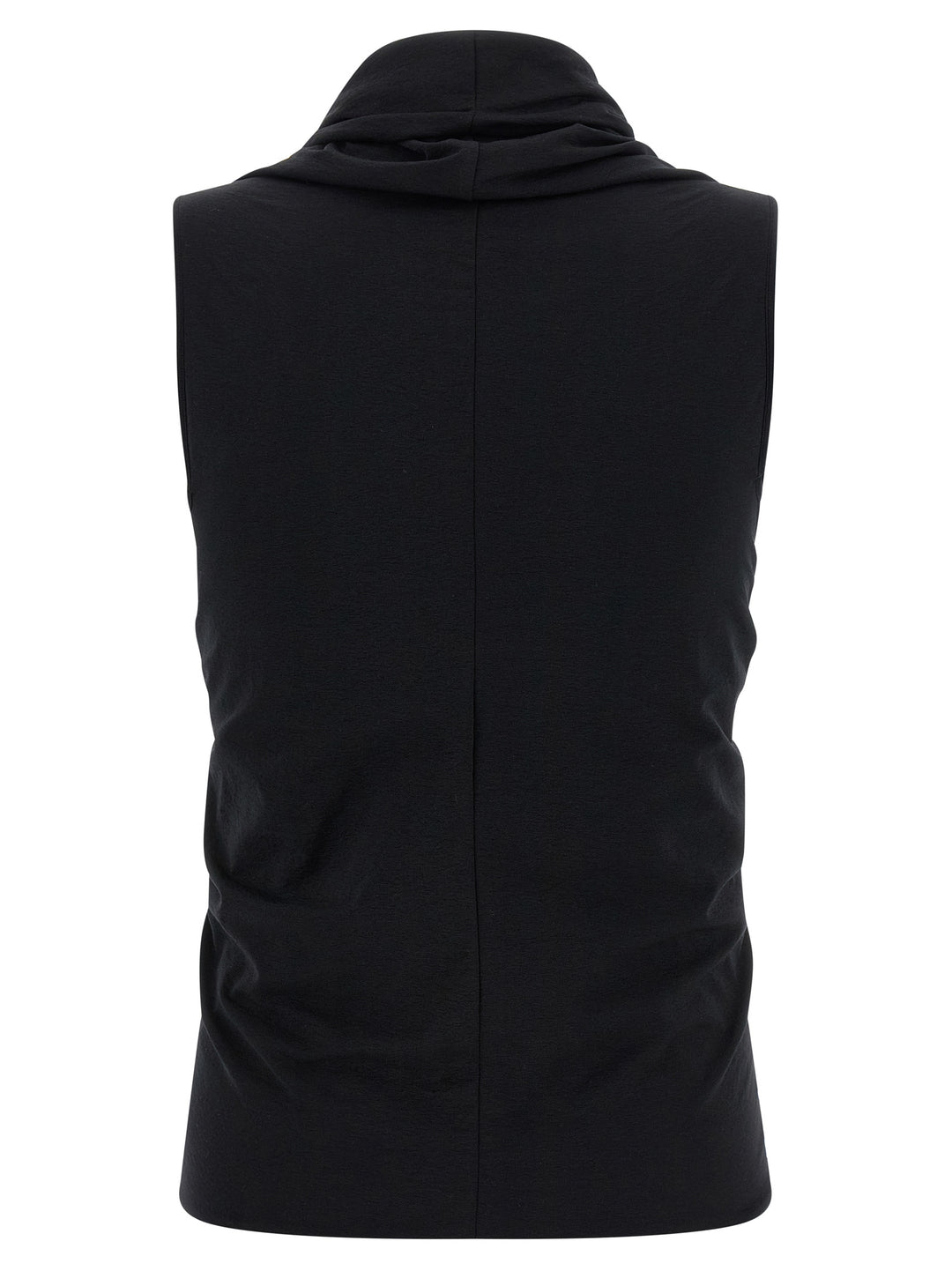Rick Owens Jersey Ss Prong Tops - Black | df963b0e69b55666e09f8418f4e3a0681e284b57