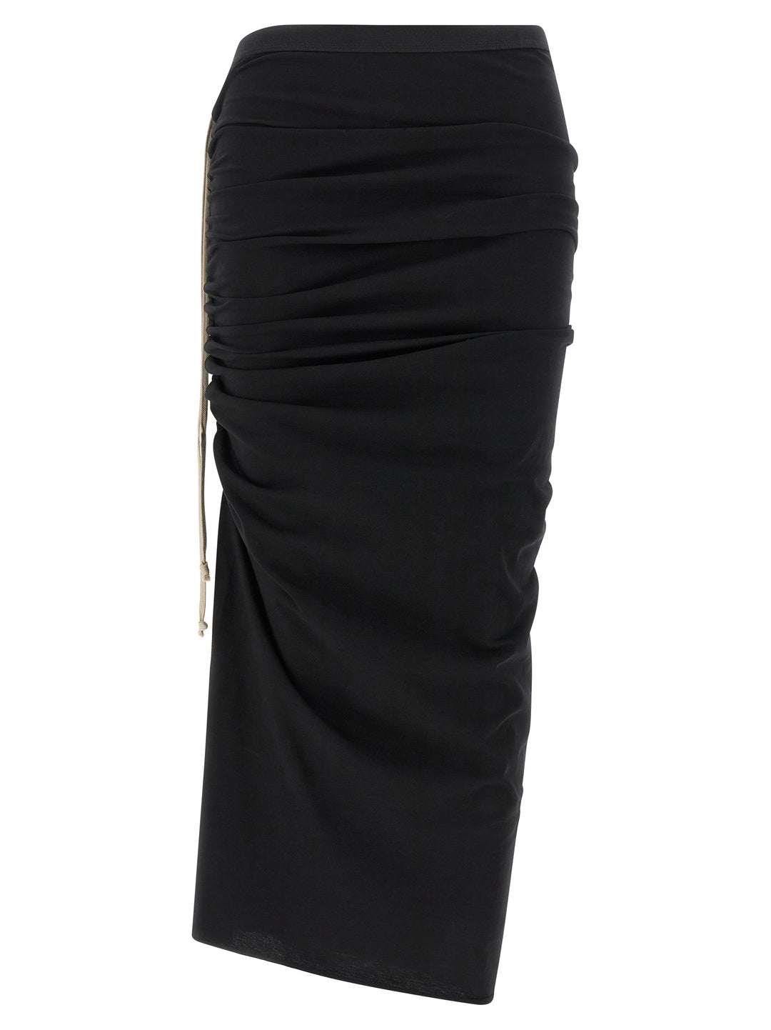 Rick Owens Edfu Knee Skirts - Black | 0bb6f3b88b19ca8d27c0eda90cd9467d1dcd64f4