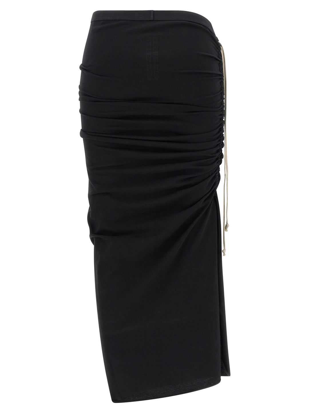 Rick Owens Edfu Knee Skirts - Black | a419fe6b0271add25ba53a379a2aeced6d38c524