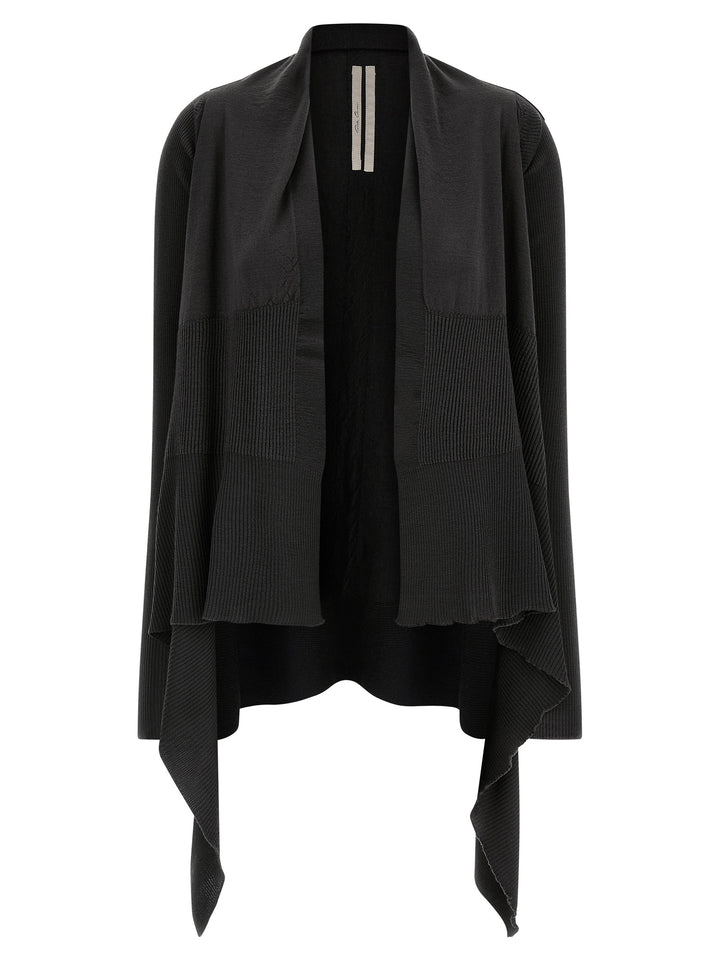 Rick Owens Medium Wrap Sweaters and Cardigans - Black | 18ac7893bd45b5bd0f74f25b0e627dd81eaf64d9
