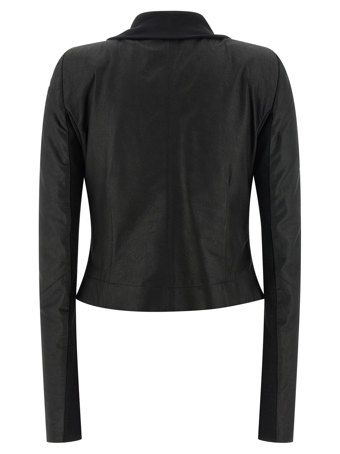Rick Owens Scarf Biker Puffer Jackets - Black | 6edaf7fa55c770ea2f233e793b8899ca2209e952