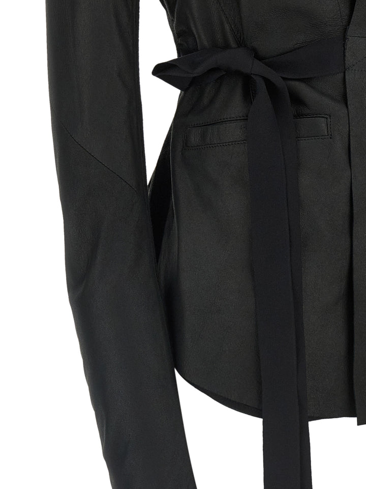 Rick Owens Hollywood Puffer Jackets - Black | af45ad78e8fb6fba2c9a31928830273ae739942c