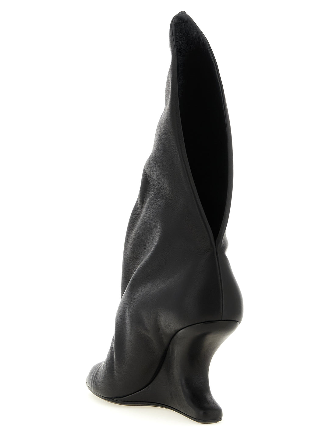 Rick Owens Cantilever 8 Strutter Sandals - Black | 4a6163406987c996ec0007b27987fe0355de2b0e