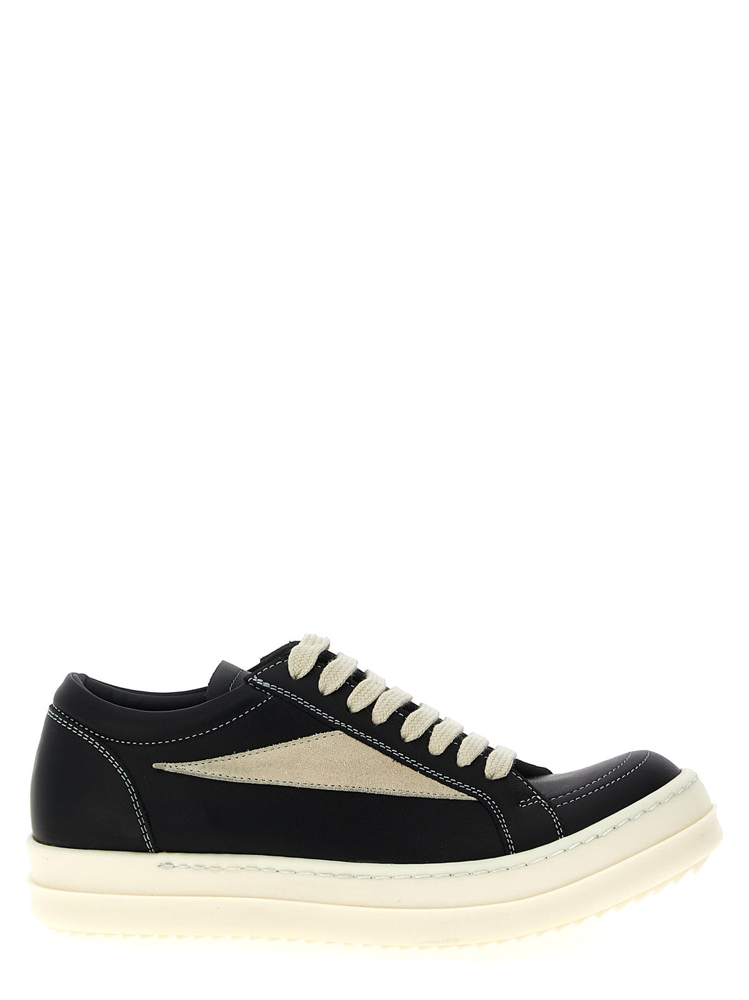 Rick Owens Vintage Sneaks Sneakers - White/Black | 900ecc94665123080714e35d2cecb4ebe6785b9c