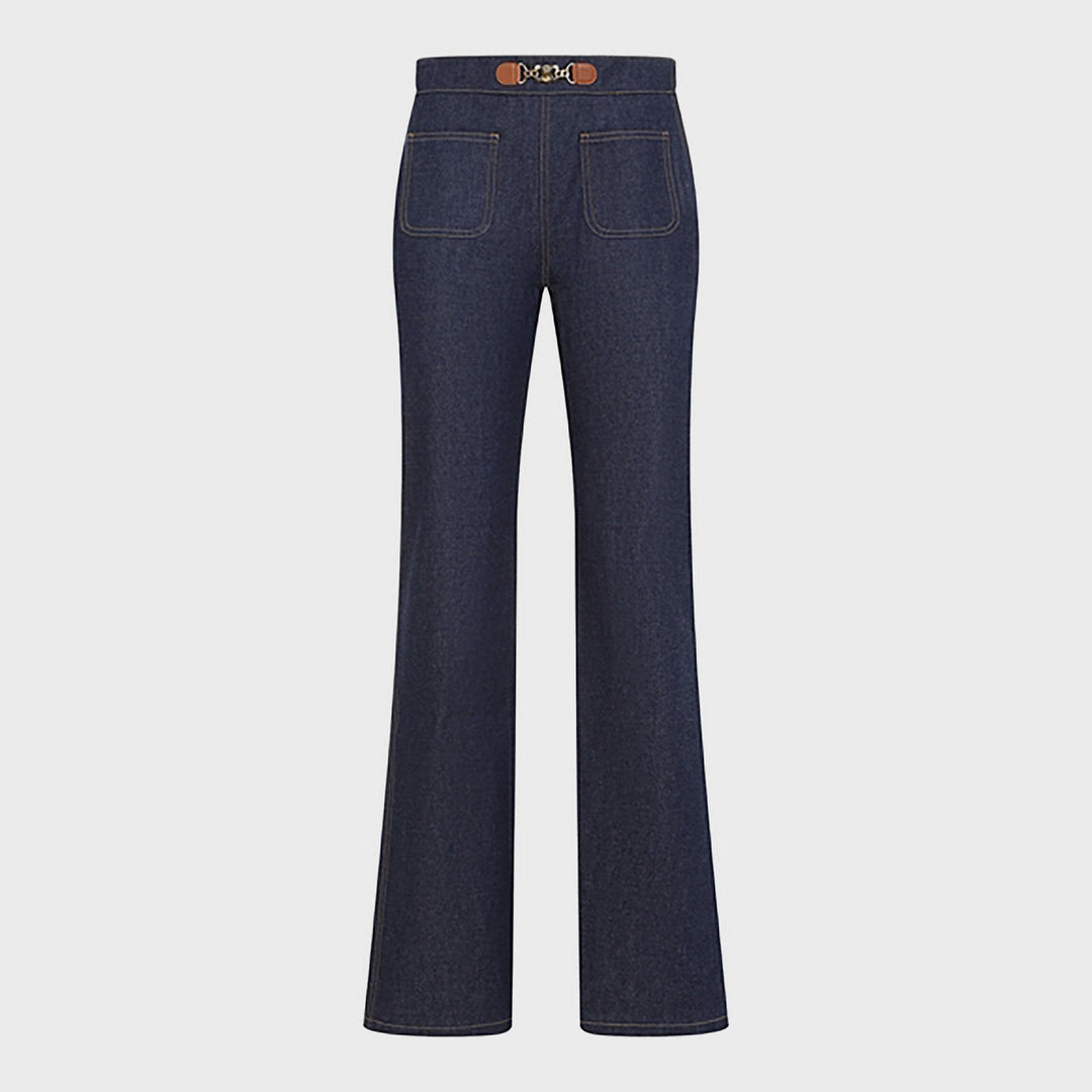 Celine Pants - Blue | b1060c9b27abedda107539192382160abcae6a1e