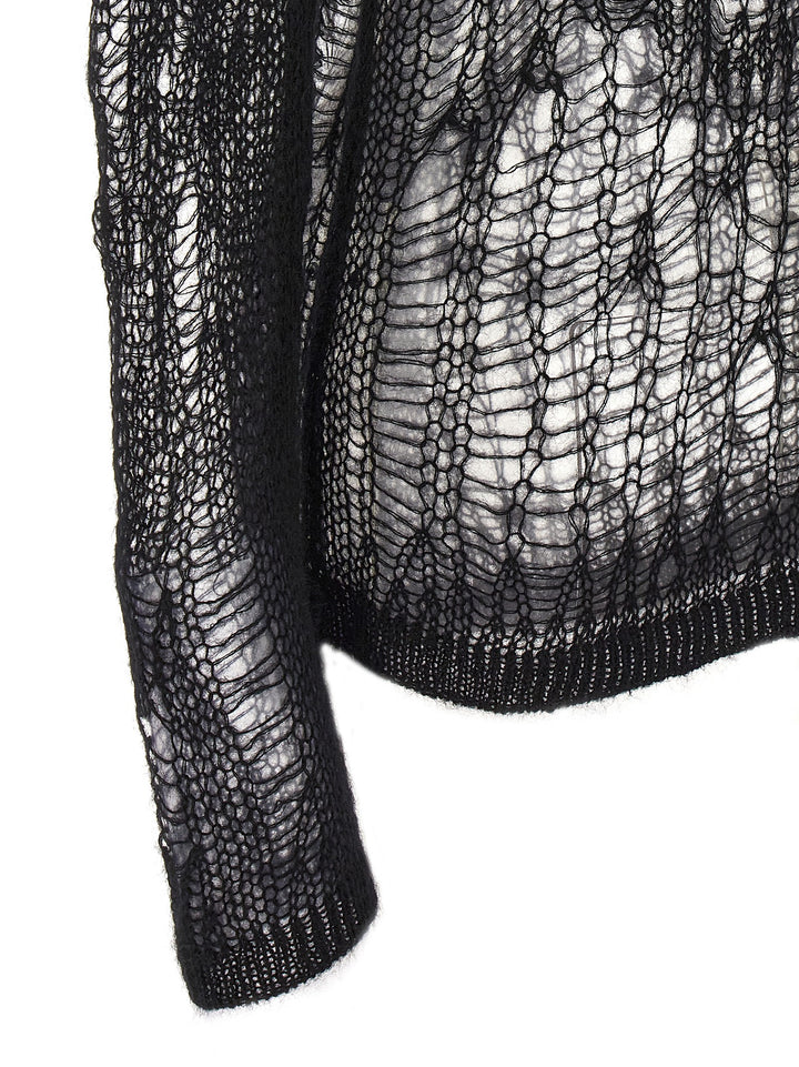 Rick Owens Spider Hoodie Sweaters and Cardigans - Black | 0ff445b89e826970da4ae40387c7c5b96a280c37