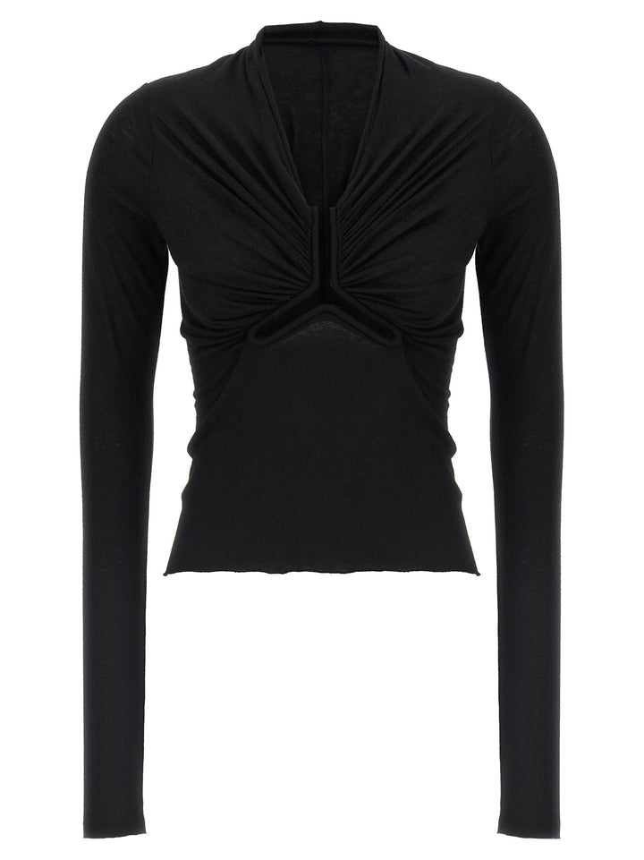 Rick Owens Allanah Ls T Sweaters and Cardigans - Black | 8c67085e5eb2b0f201d2f3f8ce09c88d53c8ac58