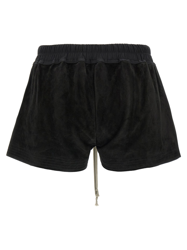 Rick Owens Fog Boxers Bermuda and Short - Black | bd4cc5e3347941774bfebfee5eafb4f4a1f9931a