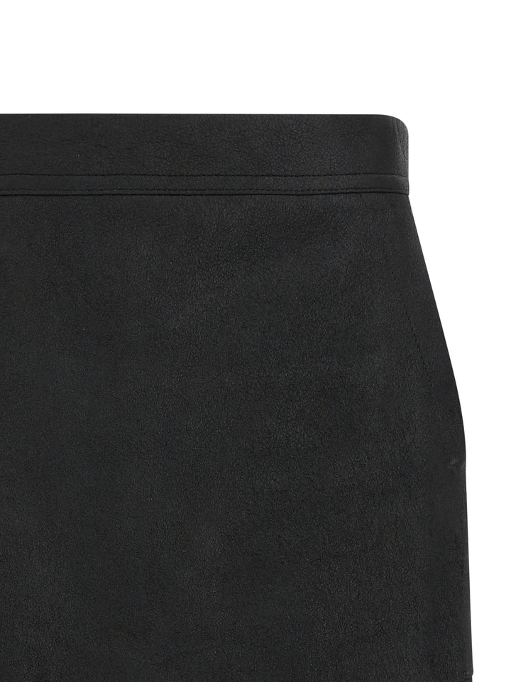 Rick Owens Fog Cutdff Skirts - Black | b288012f53490d4303b26c8eb3f3ffea1cba8999