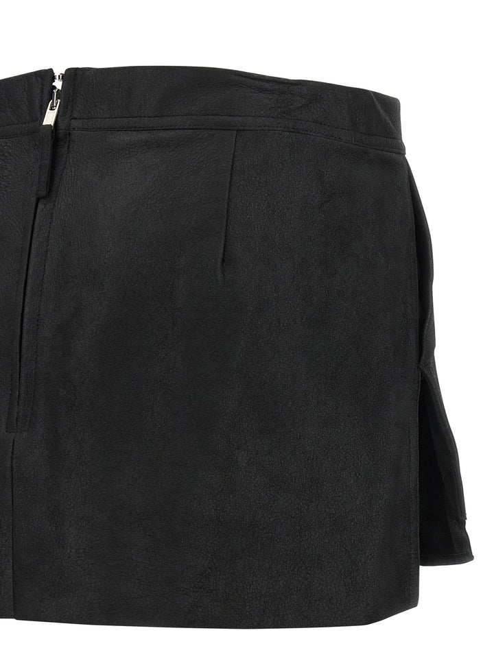 Rick Owens Fog Cutdff Skirts - Black | b1273131fc45470d1893352bb1038ab7a7568adb