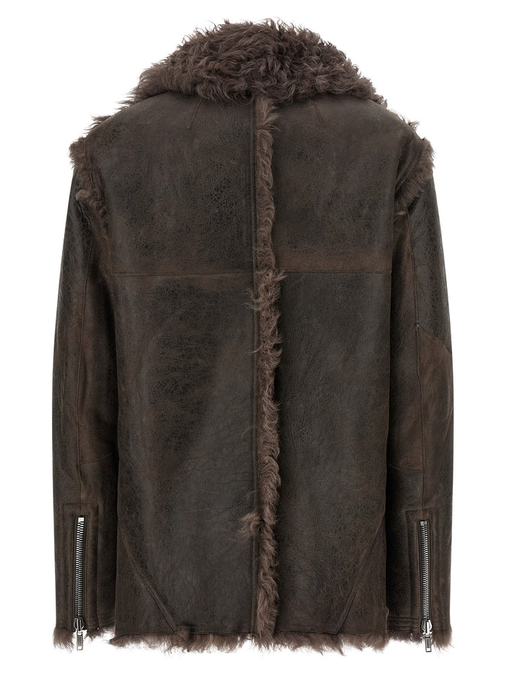 Rick Owens Exploder Puffer Jackets - Brown | c3e77ac2ecfad0f06f0d9d807bf715dce943bae6