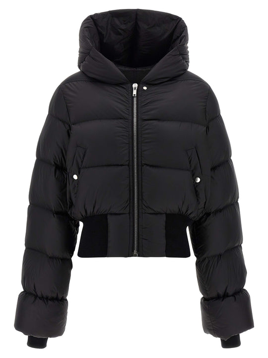 Bomber Jacket Puffer Jackets Black