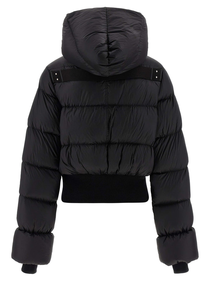 Rick Owens Bomber Jacket Puffer Jackets - Black | 3d135959faa3c70aa00eddb12a5c5648f5791488