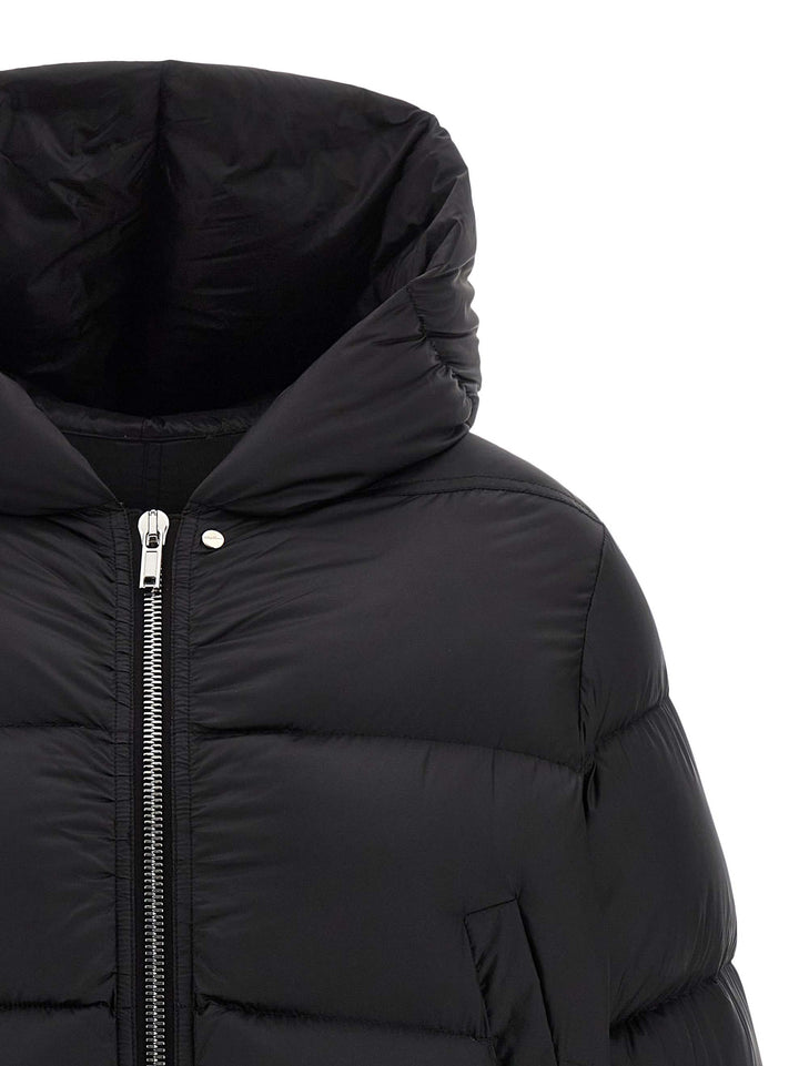 Rick Owens Bomber Jacket Puffer Jackets - Black | 1453814264558fb4affc88b951fcc02e51a58e28