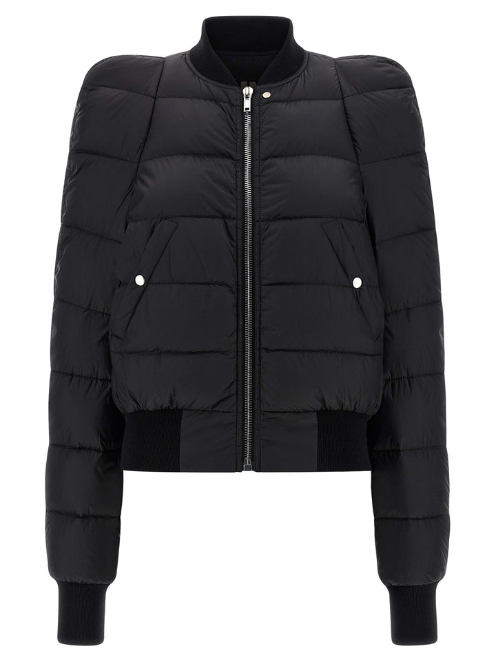 Rick Owens Duvet Flight Puffer Jackets - Black | 64a3db48d97476c24a200e6e30d52e639c98f718