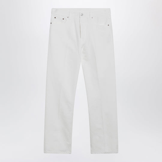 White Cotton Trousers