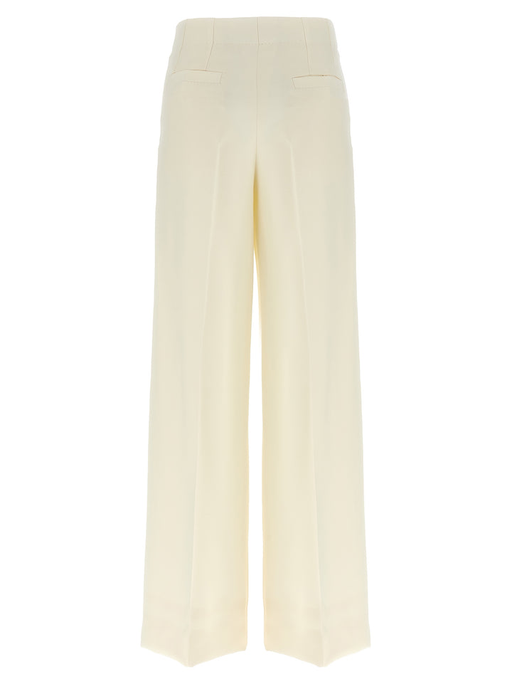 Brioni Camilla Pants - White | 90544f533b5f032e899ae23997652e6b9055a84b