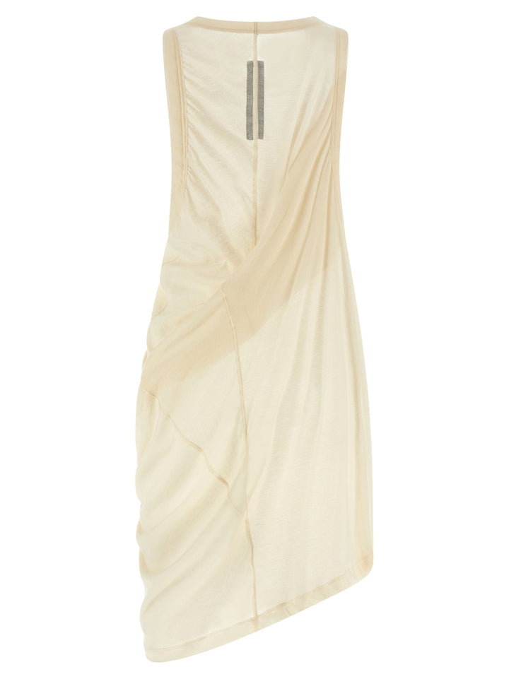 Rick Owens Anthem Tank Tops - Beige | e638ad4a6c8c08a64e8c8a9149879b3fe668f5df